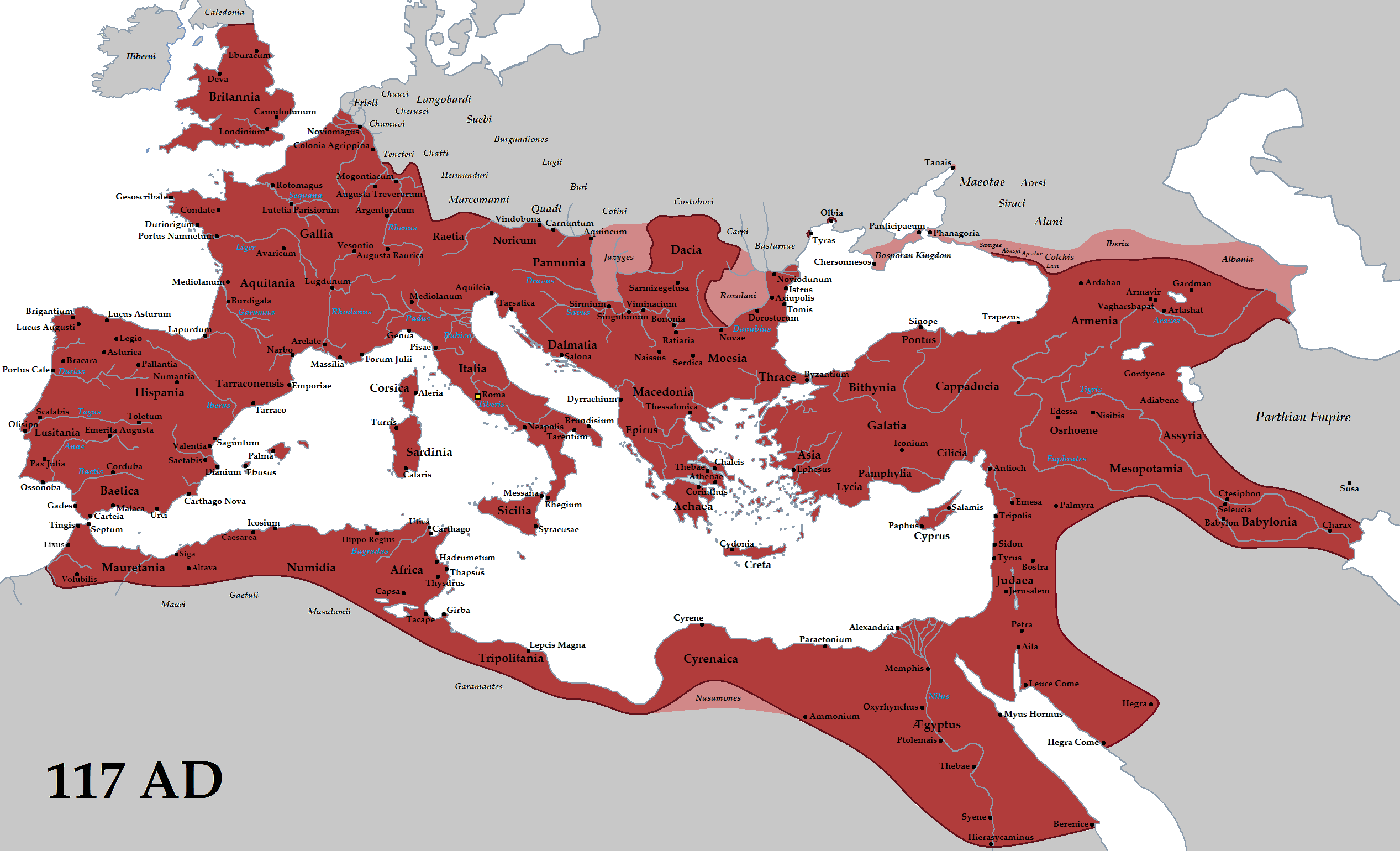 The Empire under Trajan
